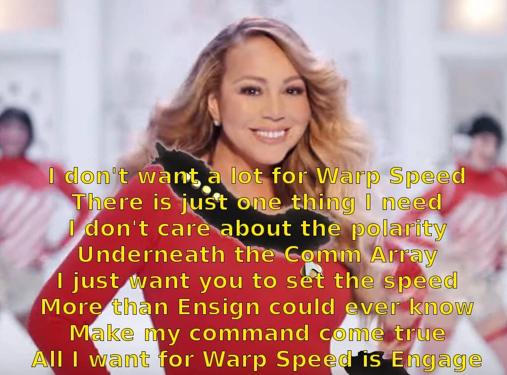 I don&#39;t want a lot for Warp Speed...