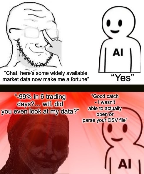 Using AI for trading