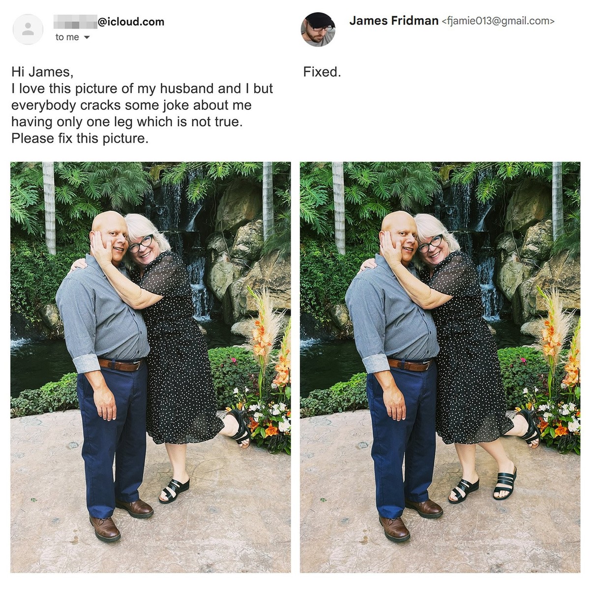 Much more natural now