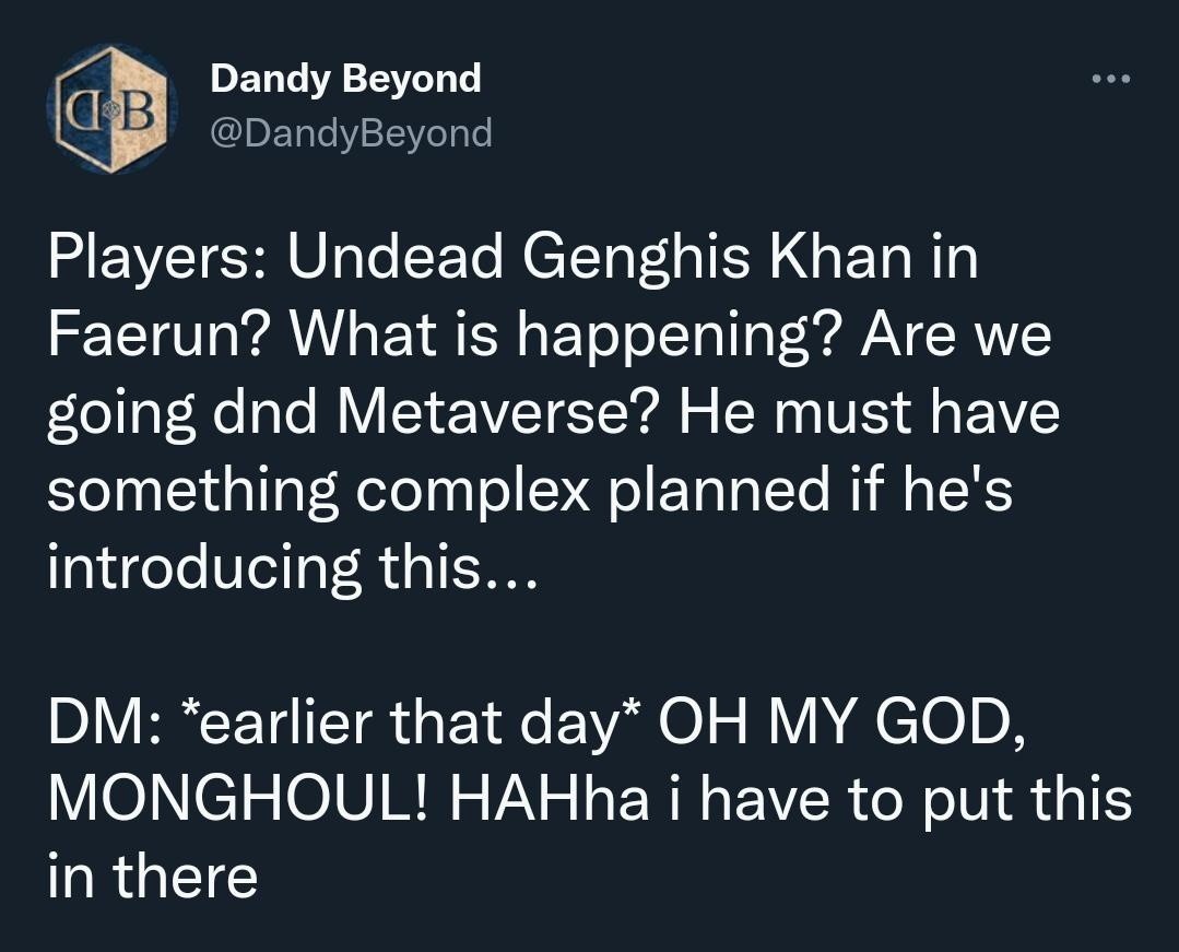 Absolute genius