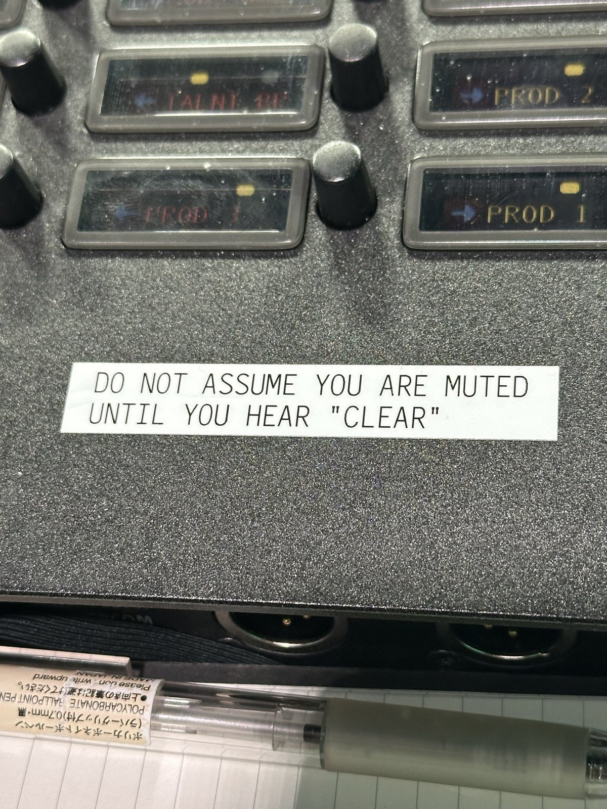 There's a story here...