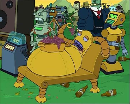 Hedonism Bot lounging