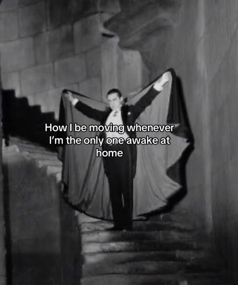 The night is mine!