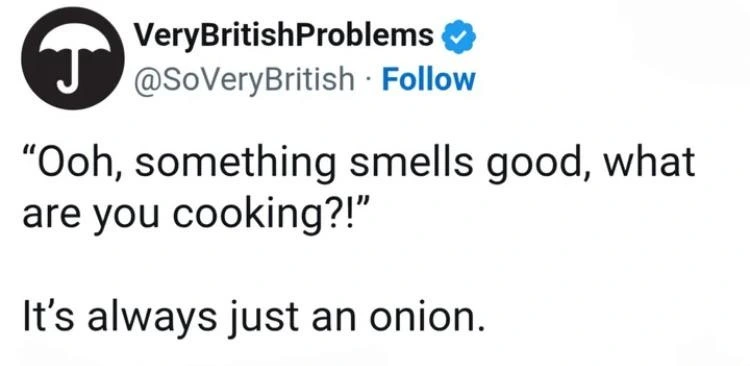 When you're cooking and it does its thing. 