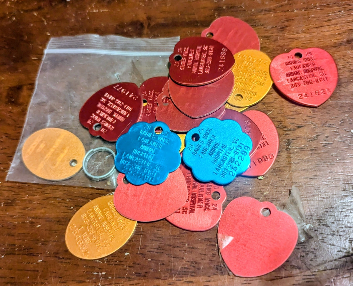 Rabies tags