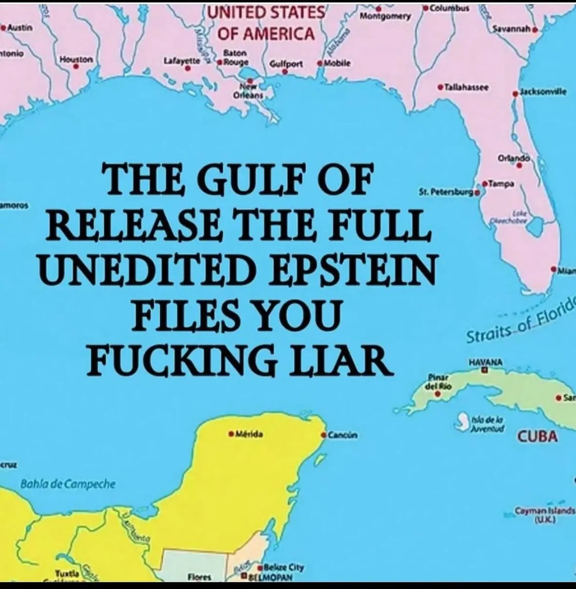 The Gulf of all Epstein Files