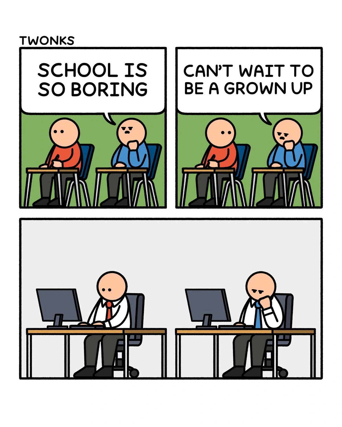 Waiting for the excitement