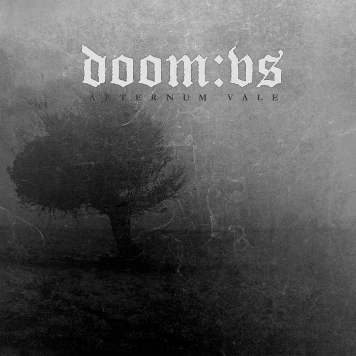 Album cover for. It is a drawing of a grey empty landscape, there's a single tree on the left.