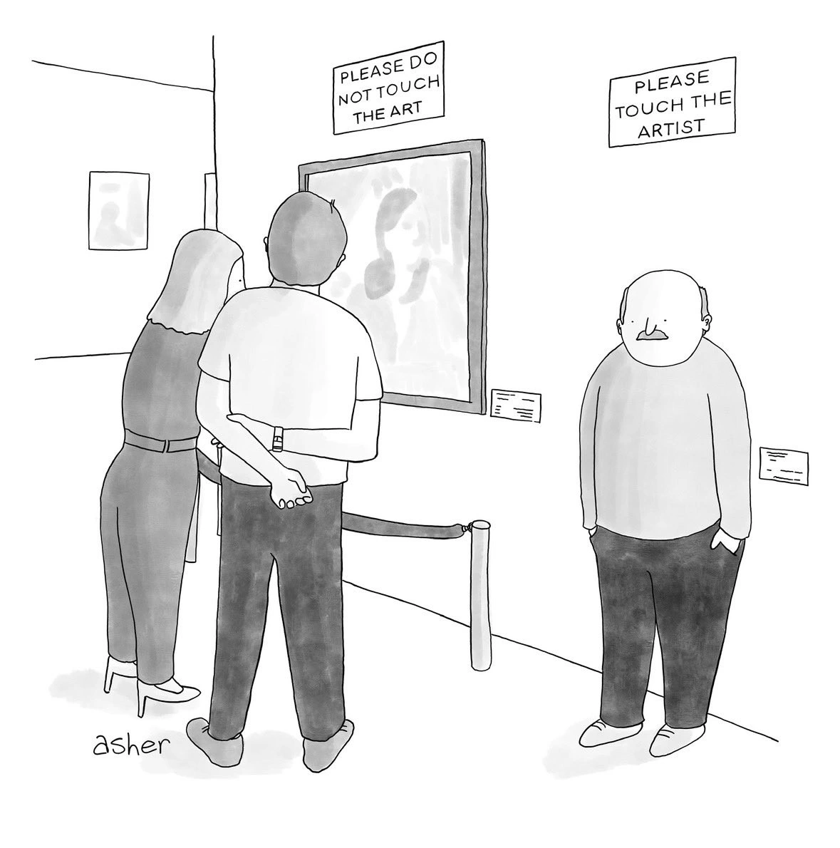 Art exhibit