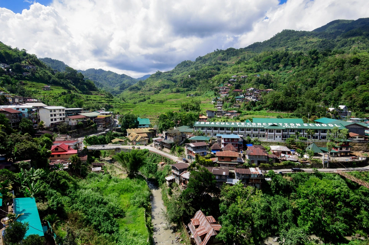 Town of Banaue, the Philippines