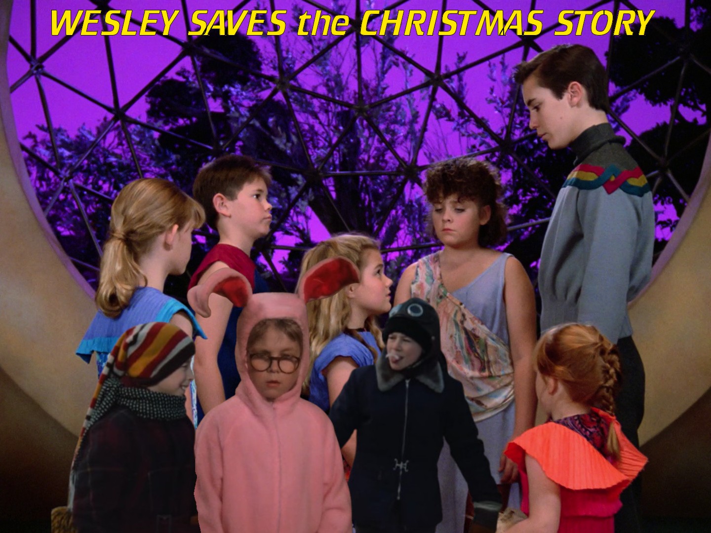 All he wants is an official Red Ryder, phase-adjusted, two-hundred shot, range model phaser rifle!