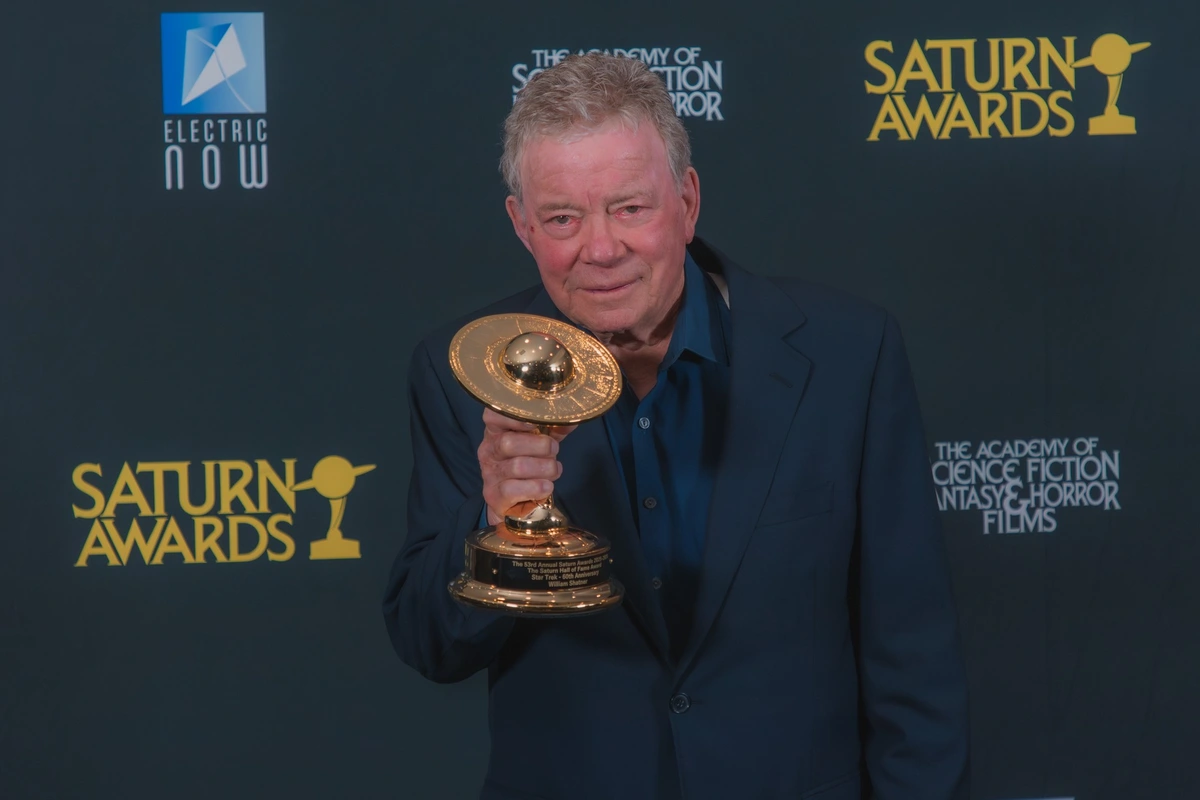 William Shatner, legendary captain of Star Trek: The Original Series, age 95