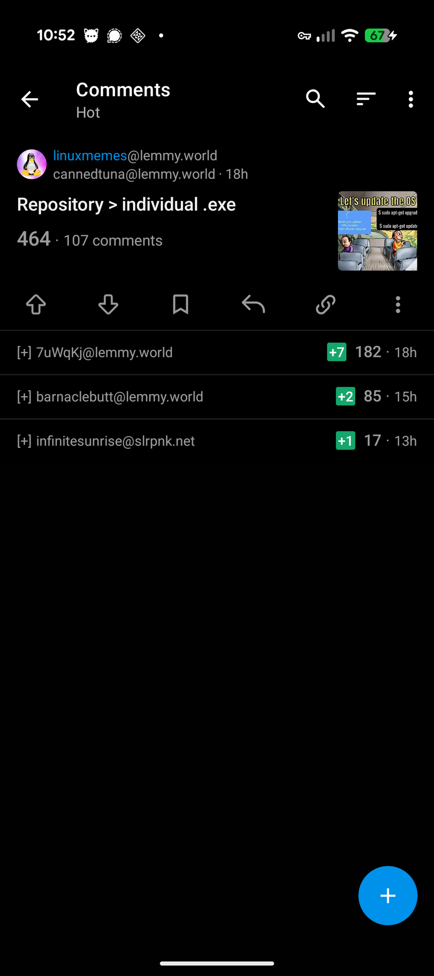 Post replies shown with Boost. Here the actual number of replies does not match with the actual amount