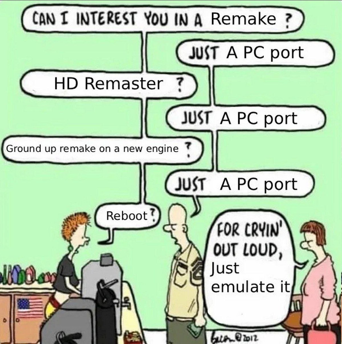 We don't have to make it complicated 