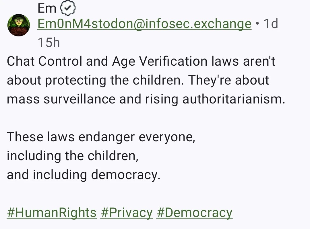 won't someone think of the children