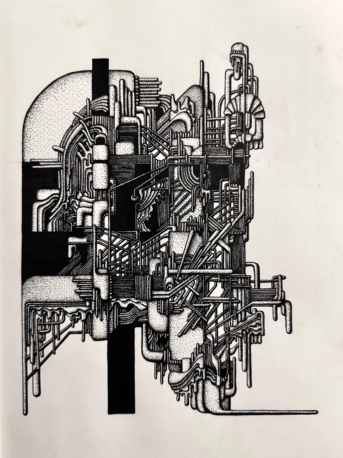 A4+, ink on paper