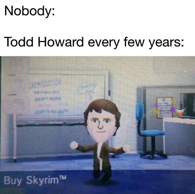 I don't think we're ever getting the next one. 