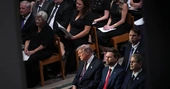 Trump, 80, Falls Asleep After Mocking Lindsey Graham at His Funeral