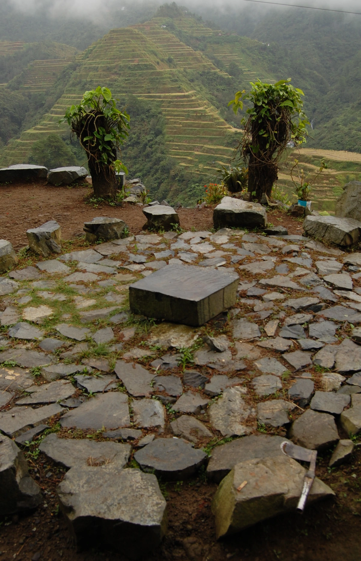 Traditional meeting place (dap-ay) in Banaue, the Philippines