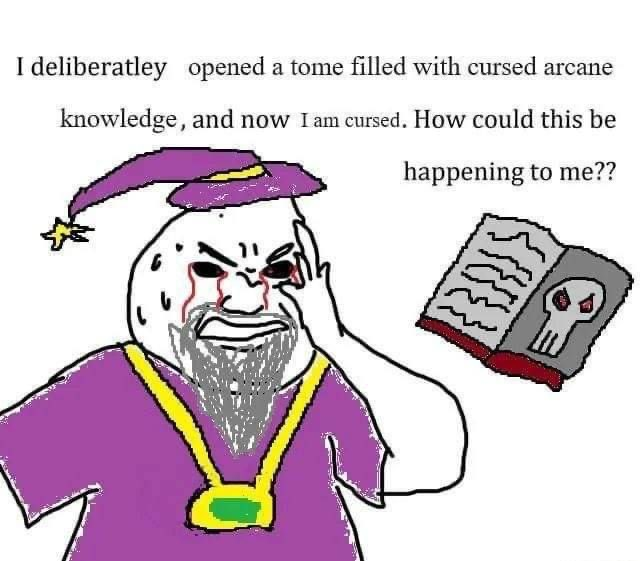 Mages be like: