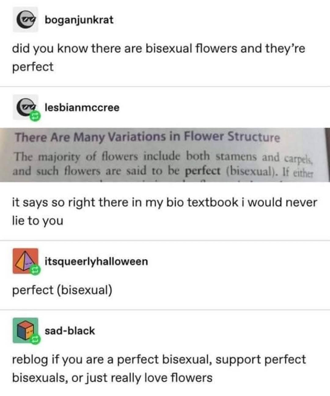 Bisexual Flowers