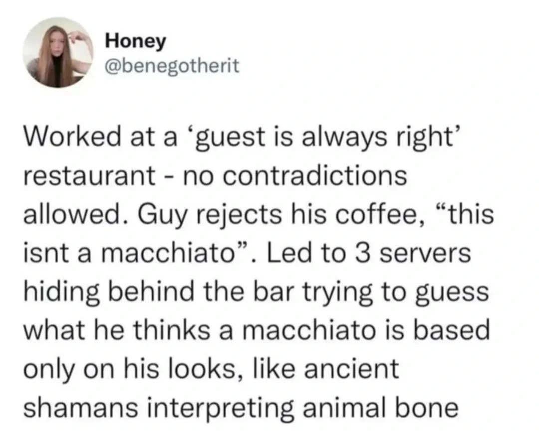 Our apologies, sir. Of course, sir.