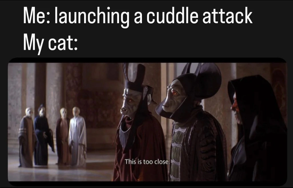 Fuck off meatbag!