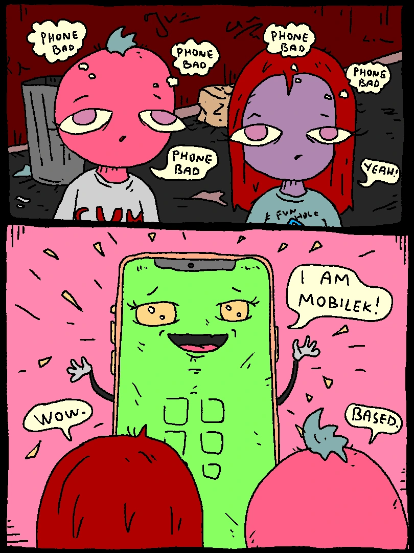 phone bad book good 3