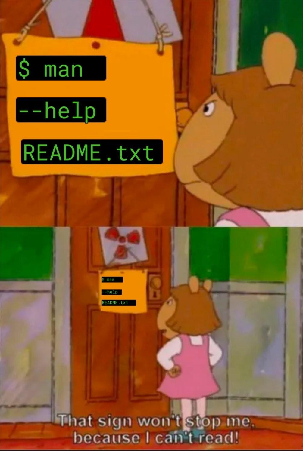 Me, omw to needlessly waste my time