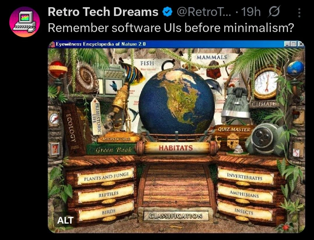 Maximalist UI's